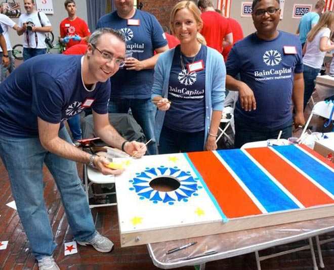 Fortune 500 corporate team building event enhancing brand, community, and employee retention