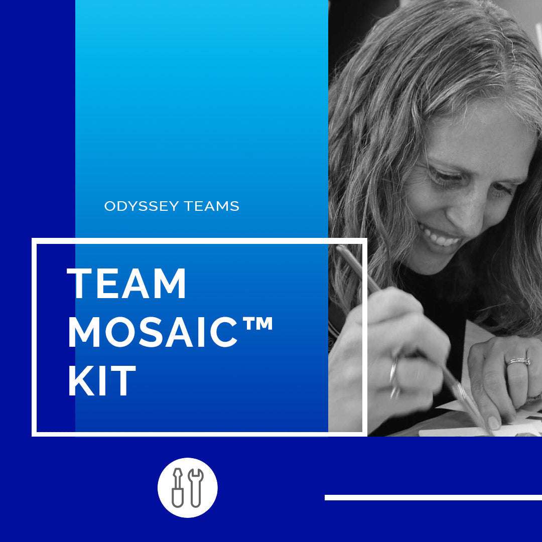 Team Mosaic Kit creative team building activity with group artwork and collaboration materials