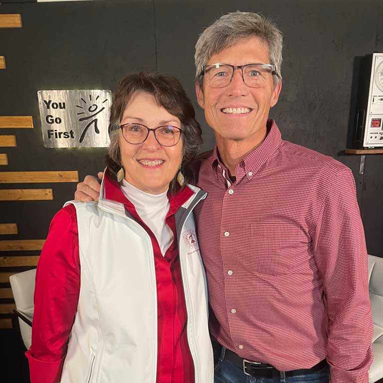 Gayle Hutchinson and Lain Hensley